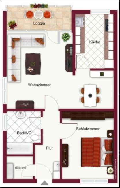 Wohnung zur Miete 740 € 2 Zimmer 70 m²<br/>Wohnfläche 3.<br/>Geschoss 01.02.2025<br/>Verfügbarkeit Anderlohrstraße Sieglitzhof Erlangen 91054