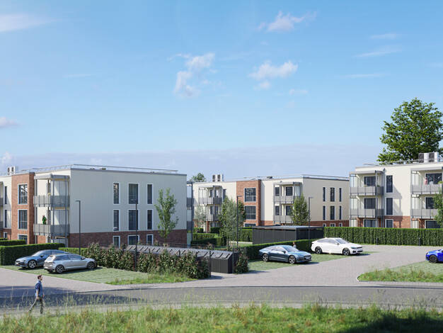 Wohnung zur Miete - Erstbezug 569 € 2 Zimmer 49 m² 2. Geschoss frei ab 01.12.2025 Zillestraße 15 Groß-Erkenschwick Oer-Erkenschwick 45739