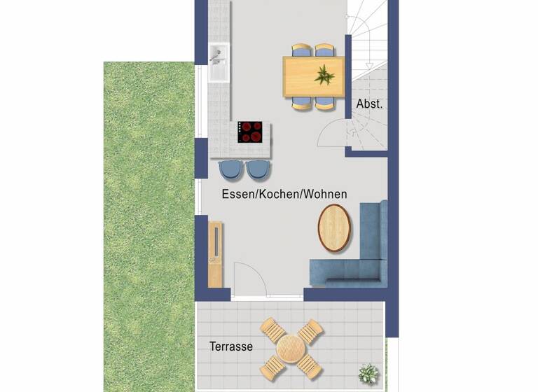 Reihenendhaus zum Kauf - Erstbezug 675.000 € 5 Zimmer 150,8 m² 1 m² Grundstück Bruckbergerau Bruckberg 84079