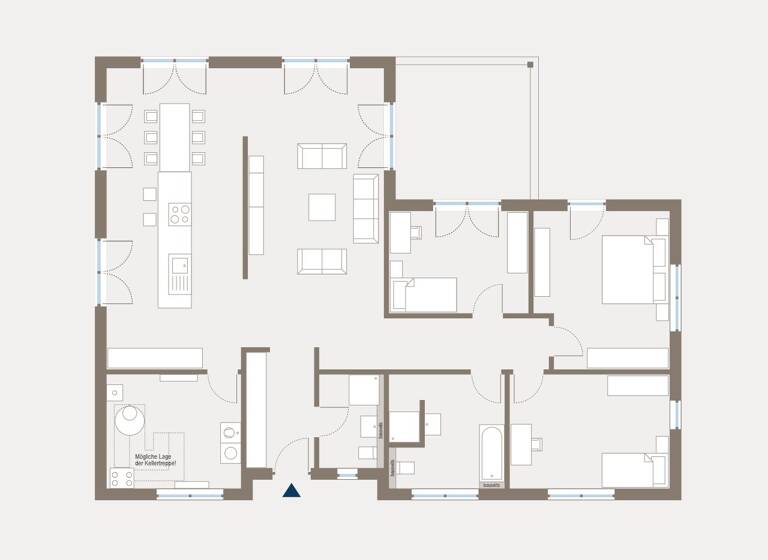 Bungalow zum Kauf - Neubau provisionsfrei 308.449 € 4 Zimmer 176,9 m²<br/>Wohnfläche Falkenstein Falkenstein/ Vogtl. 08223