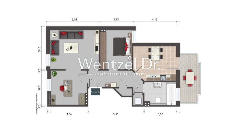 Wohnung zum Kauf 685.000 € 3 Zimmer 81,2 m²<br/>Wohnfläche 2.<br/>Geschoss Uhlenhorst Hamburg-Uhlenhorst 22085