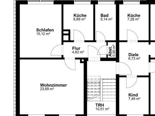 Wohnung zur Miete 600 € 2 Zimmer 55 m² frei ab 01.02.2026 Stotel Loxstedt 27612