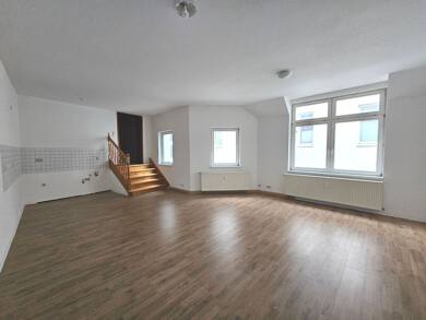Wohnung zur Miete 395 € 2 Zimmer 65,6 m² 2. Geschoss frei ab sofort Görmarstr. 57 Mühlhausen Mühlhausen 99974