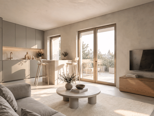 Penthouse zum Kauf - Erstbezug provisionsfrei als Kapitalanlage geeignet 539.784 € 2 Zimmer 45,4 m² Wiben-Peter-Straße 17 Lokstedt Hamburg 22529