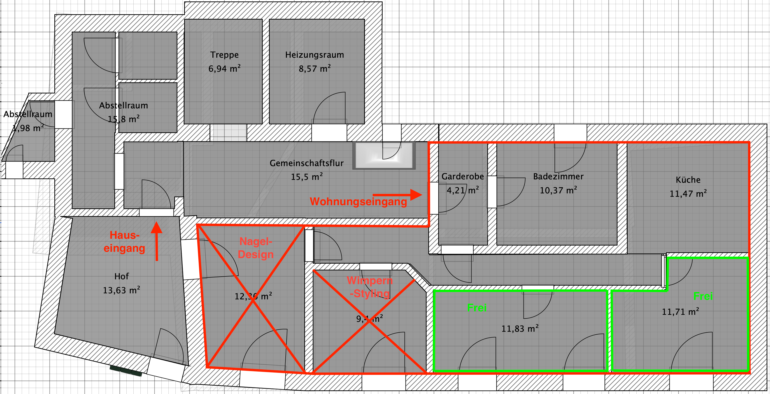 Bürofläche zur Miete provisionsfrei 500 € 60 m²<br/>Bürofläche Geisenfeld Geisenfeld 85290