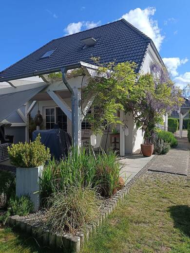 Doppelhaushälfte zum Kauf 5 Zimmer 112 m² 350 m² Grundstück Ginsterweg 36 A Hagenow Heide Hagenow / Hagenow Heide 19230