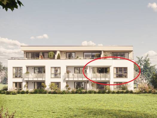 Wohnung zur Miete - Erstbezug 1.060 € 3 Zimmer 77 m² 1. Geschoss Mathilde-Planck-Straße 43 Löchgau 74369