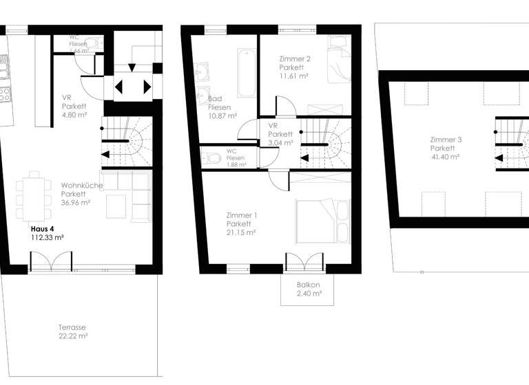 Haus zum Kauf - Erstbezug 515.000 € 4 Zimmer 133,4 m² Achau 2481