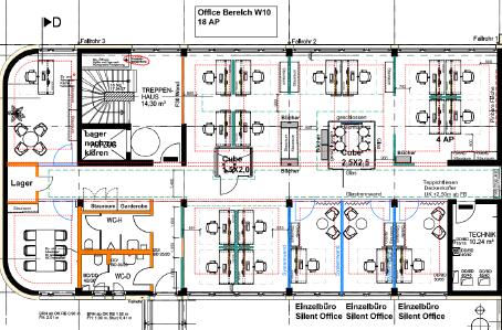 Bürofläche zur Miete 290 m²<br/>Bürofläche ab 290 m²<br/>Teilbarkeit Werderstr. 10 Innenstadt Weinheim 69469