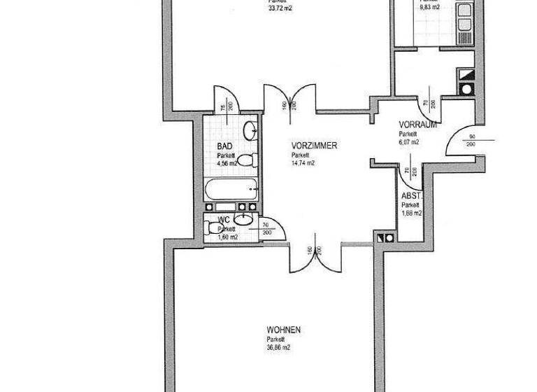 Wohnung zur Miete 2.050 € 2,5 Zimmer 110 m² Wien 1010