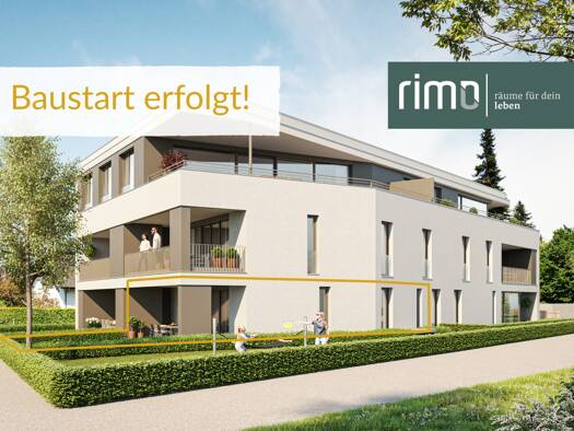 Wohnung zum Kauf - Neubau 435.000 € 2 Zimmer 61,5 m² EG Enderstraße 26 Altach 6844