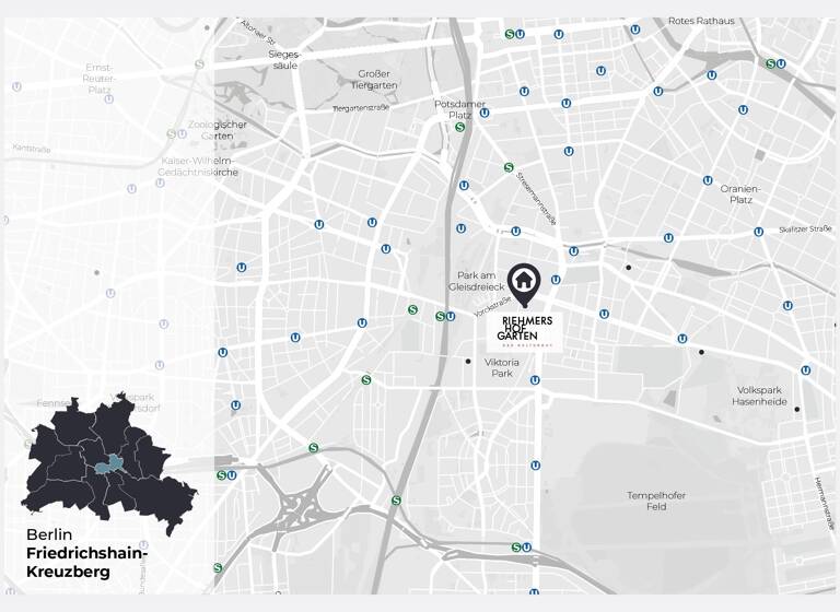 Wohnung zum Kauf provisionsfrei 1.399.900 € 3 Zimmer 100,8 m²<br/>Wohnfläche 2.<br/>Geschoss Yorckstraße 84B Kreuzberg Berlin 10965