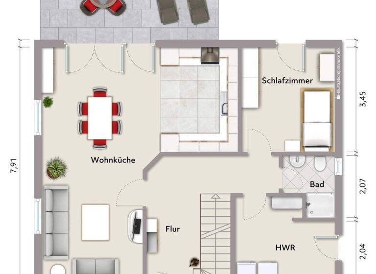 Einfamilienhaus zum Kauf 524.000 € 6 Zimmer 143 m² 923 m² Grundstück frei ab sofort Bockhorn 26345