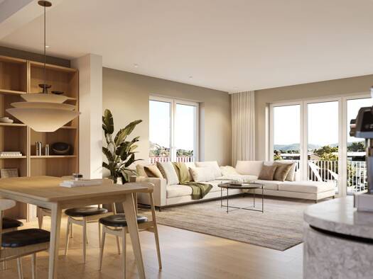 Penthouse zum Kauf - Neubau provisionsfrei 1.128.000 € 4 Zimmer 159 m² 4. Geschoss Kaiserstraße 38 Pfullingen 72793