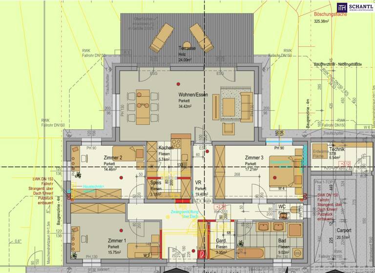 Wohnung zum Kauf provisionsfrei 375.000 € 4 Zimmer 109,9 m² EG Aindlingerstraße Fürstenfeld 8280