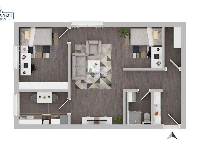 Wohnung zum Kauf 139.000 € 2 Zimmer 53,3 m² Weende Göttingen 37077