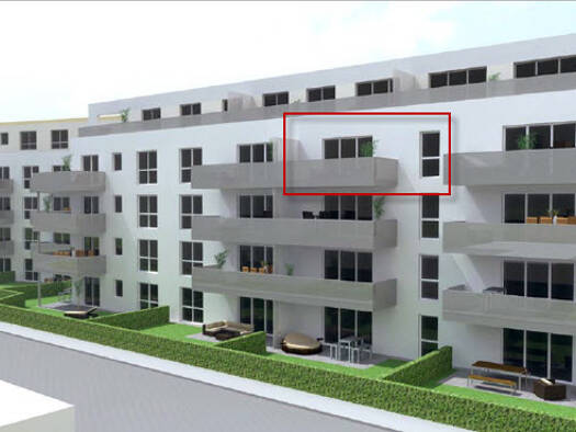 Wohnung zur Miete 715 € 2 Zimmer 58,2 m² Geschoss 3/4 frei ab 01.04.2026 Waldkraiburg 84478