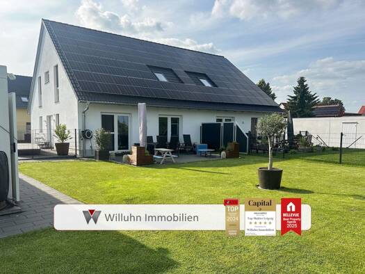 Doppelhaushälfte zur Miete 1.485 € 5 Zimmer 135 m² 50 m² Grundstück Eilenburg Eilenburg 04838