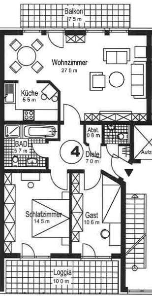 Wohnung zum Kauf provisionsfrei 700 € 3 Zimmer 80 m²<br/>Wohnfläche ab sofort<br/>Verfügbarkeit Venloer Str Pulheim Pulheim 50259