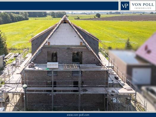 Doppelhaushälfte zum Kauf - Erstbezug 319.000 € 3 Zimmer 80 m² 320 m² Grundstück Schwittersum Dornum 26553