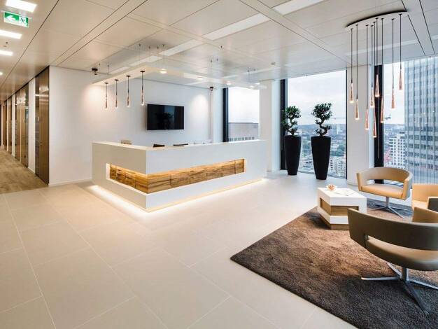 Bürofläche zur Miete provisionsfrei 2.490 € 24 m² Bürofläche TaunusTurm - Taunustor Innenstadt Frankfurt am Main 60310