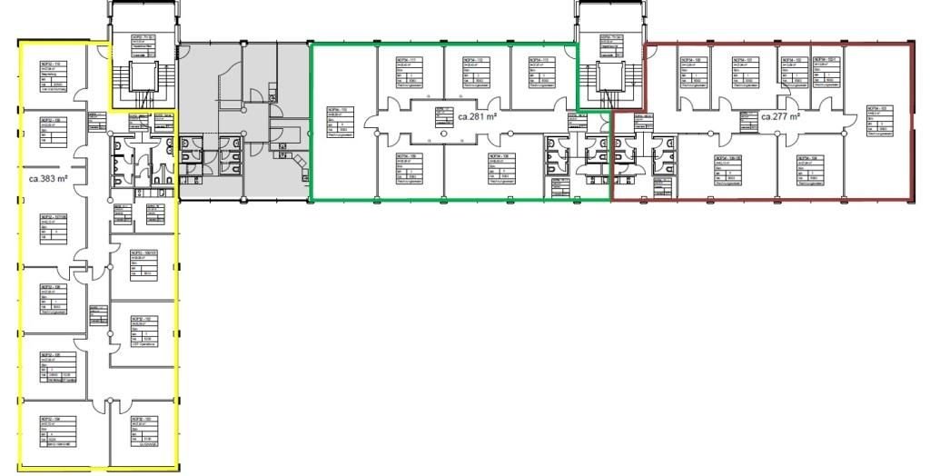 Bürogebäude zur Miete provisionsfrei 11,50 € 388 m²<br/>Bürofläche ab 277 m²<br/>Teilbarkeit Schafhof Nürnberg 90411