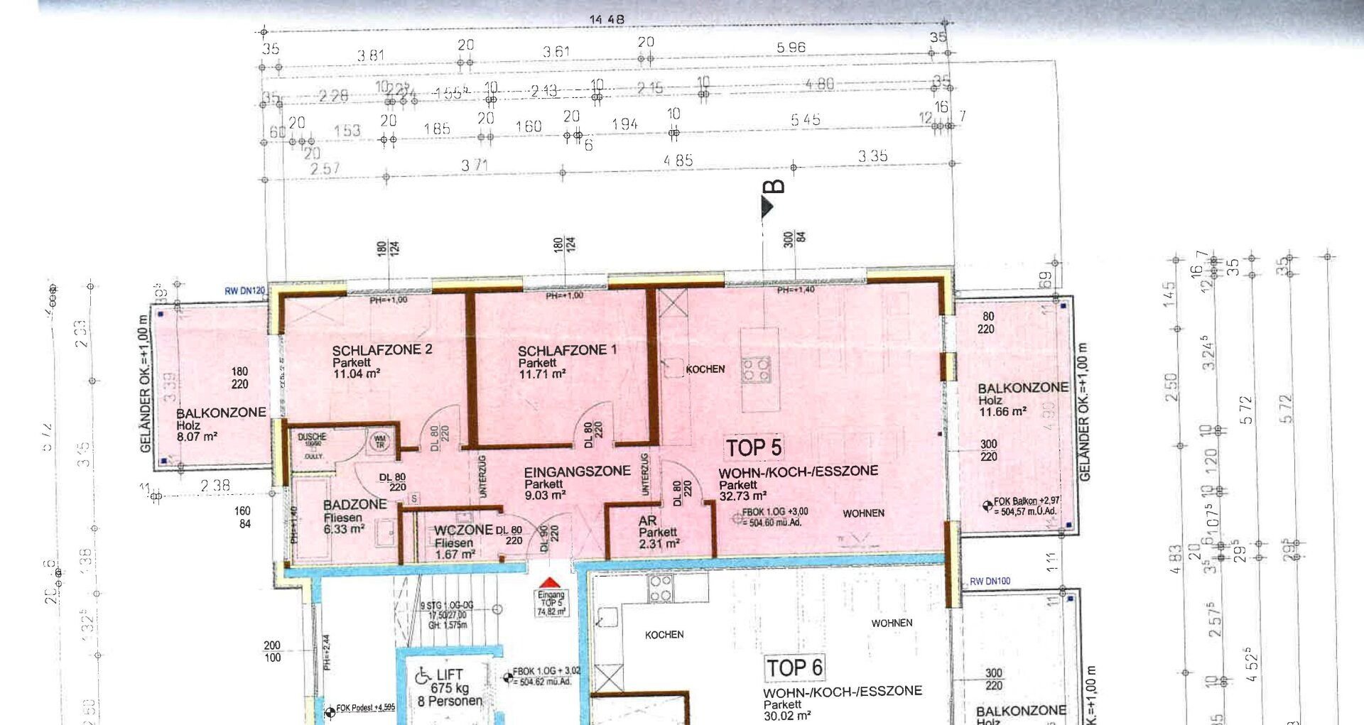 Wohnung zum Kauf 550.000 € 3 Zimmer 74,8 m²<br/>Wohnfläche 1.<br/>Geschoss Mondsee 5310