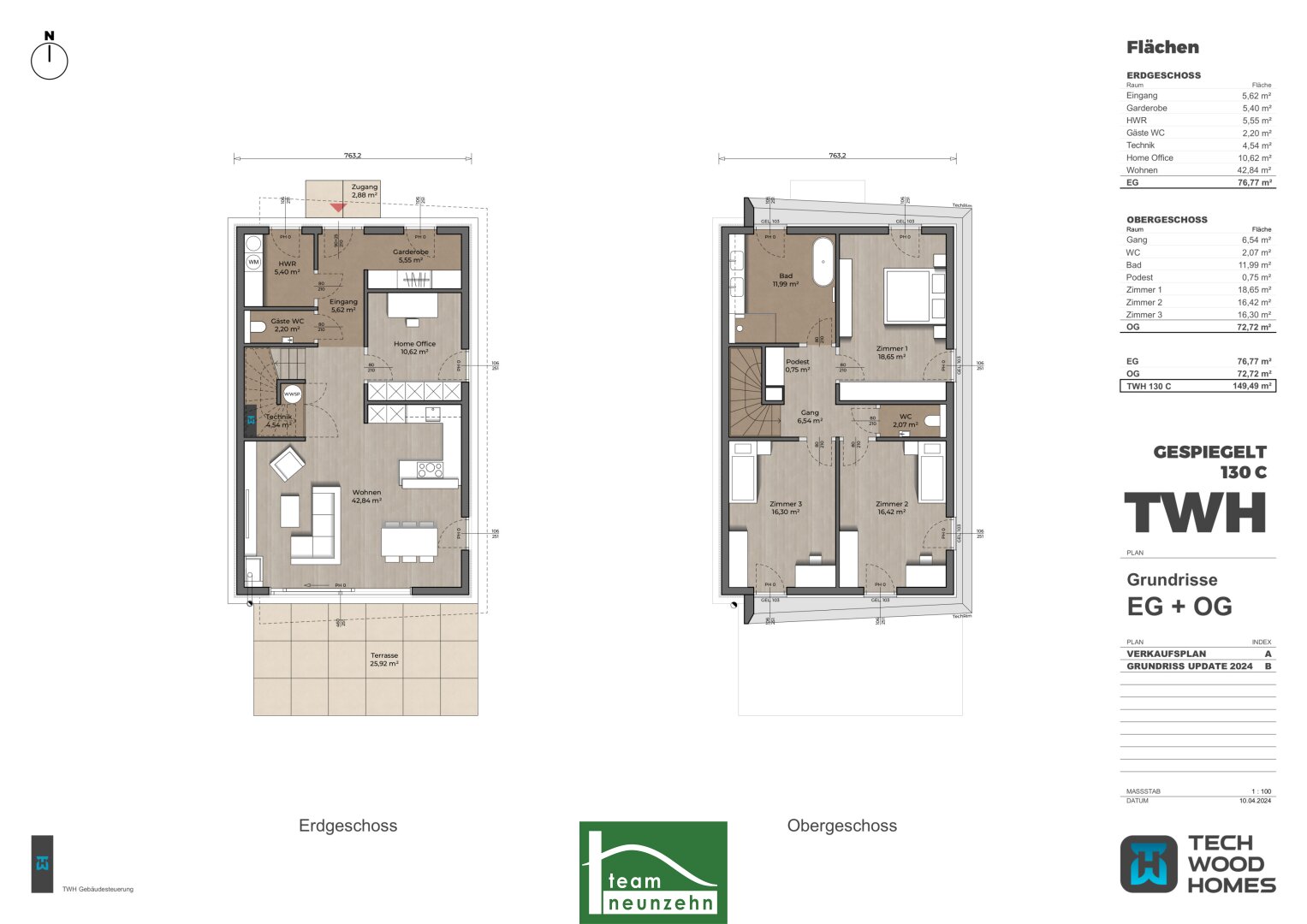 Einfamilienhaus zum Kauf 1.121.101 € 5 Zimmer 149,2 m²<br/>Wohnfläche Tulbingerkogel 60 Tulbingerkogel 3434