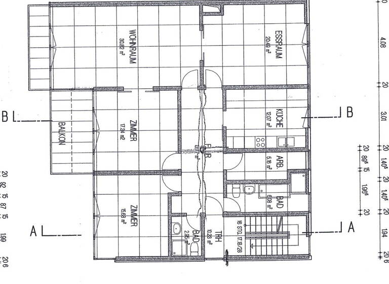 Wohnung zur Miete 2.500 € 4 Zimmer 126 m² 1. Geschoss frei ab 01.07.2026 An den Postwiesen xxx Hausen Frankfurt am Main 60488