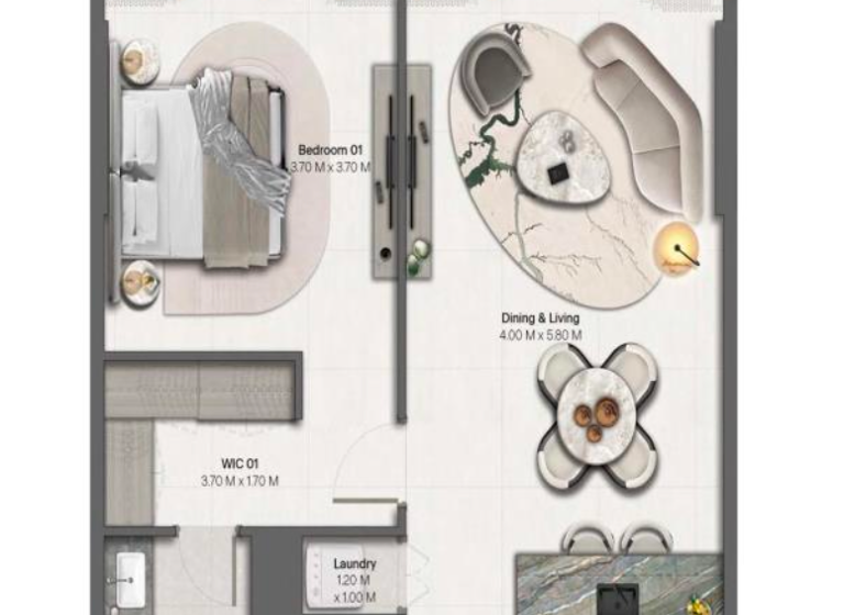 Wohnung zum Kauf provisionsfrei 605.000 € 2 Zimmer 77 m²