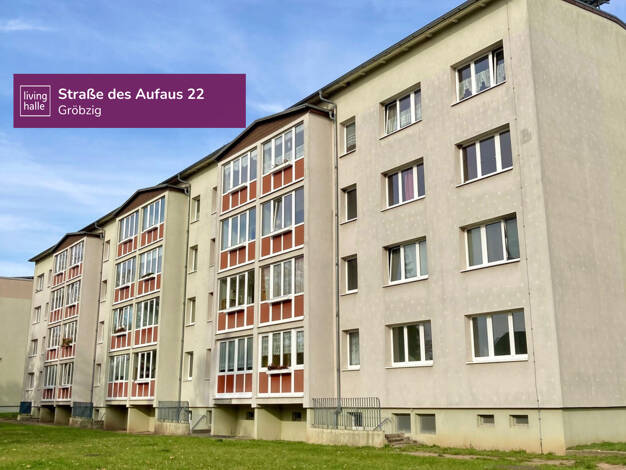 Wohnung zur Miete 280 € 3 Zimmer 60,5 m² 1. Geschoss Straße des Aufbaus 22 Gröbzig 06388
