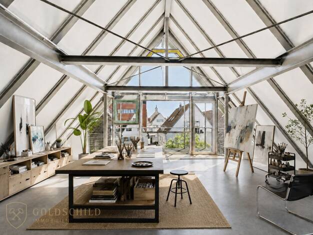 Atelier zur Miete 1.140 € 1 Zimmer 54 m² Bürofläche Nürtingen Nürtingen 72622