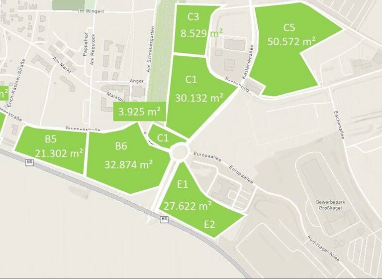 Grundstück zum Kauf 50.572 m² Grundstück Osmünde Kabelsketal 06184