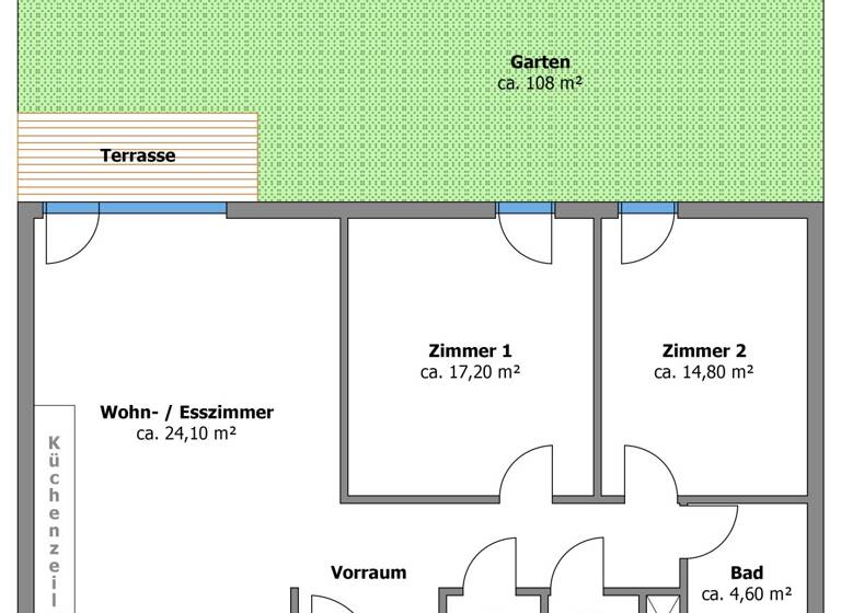 Wohnung zum Kauf 470.000 € 3 Zimmer 84 m²<br/>Wohnfläche Anton-Bosch-Gasse Wien 1210