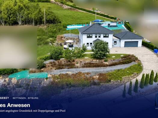 Villa zum Kauf 670.000 € 6,5 Zimmer 154 m² 3.827 m² Grundstück Bettingen Bettingen 54646