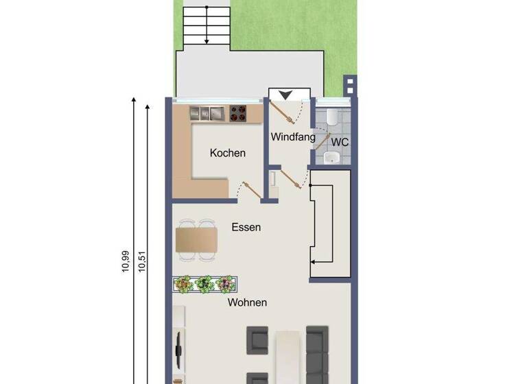 Reihenmittelhaus zum Kauf 365.000 € 4 Zimmer 111,4 m² frei ab sofort Waldenbuch 71111