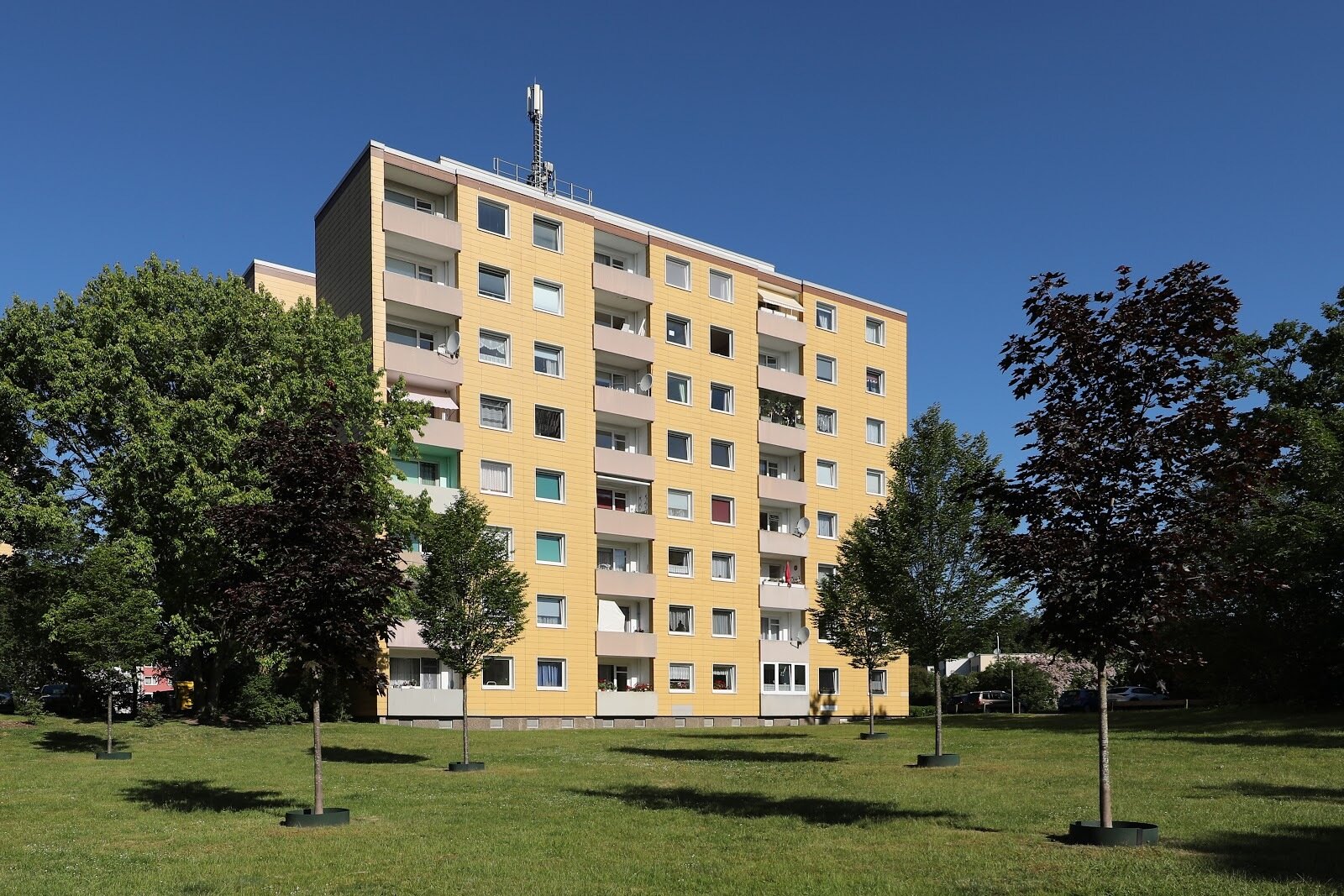 Wohnung zur Miete 342 € 2 Zimmer 54,7 m²<br/>Wohnfläche EG<br/>Geschoss ab sofort<br/>Verfügbarkeit Schulenburgallee 42 Tiergartenbreite Wolfsburg 38448