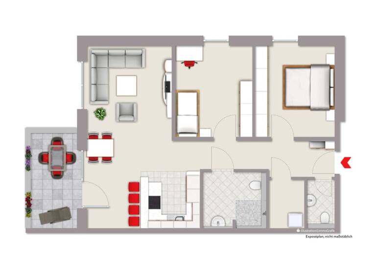 Wohnung zum Kauf 335.690 € 3 Zimmer 90,6 m² frei ab 01.07.2027 Legden 48739