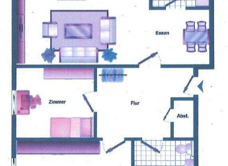 Wohnung zum Kauf 159.000 € 3,5 Zimmer 71 m² Kirchdorf Brigachtal 78086