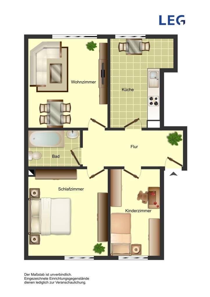 Wohnung zur Miete 489 € 3 Zimmer 63 m²<br/>Wohnfläche 2.<br/>Geschoss 16.03.2025<br/>Verfügbarkeit Am Friedrichsberg 24 Mitte Bergkamen 59192