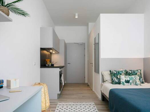 Studio zur Miete 782 € 1 Zimmer Favoritenstraße Wien 1100