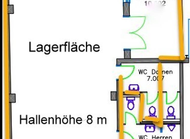 Lagerhalle zur Miete 8,50 € 180 m² Lagerfläche Tumringen Lörrach 79539