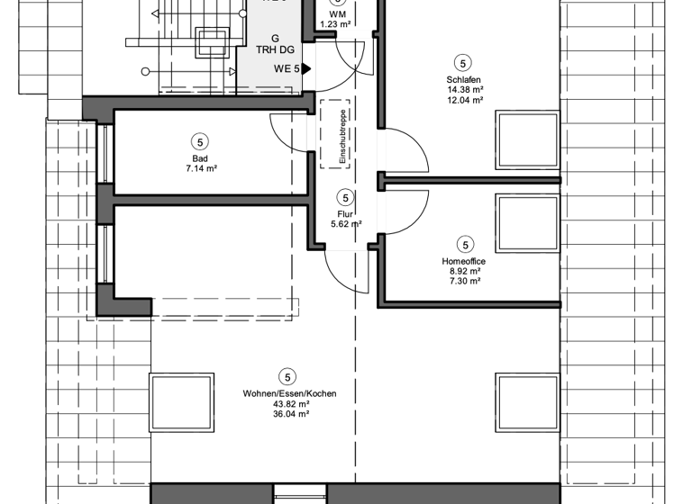 Wohnung zum Kauf - Erstbezug provisionsfrei 381.535 € 3,5 Zimmer 69,4 m² Geschoss 3/3 frei ab sofort Drahtzieherstraße 7 Mühlhof Nürnberg 90453