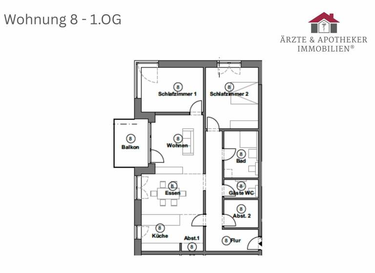 Wohnung zur Miete - Erstbezug 1.500 € 3 Zimmer 113,6 m² frei ab 01.05.2026 Todtglüsingen Tostedt / Todtglüsingen 21255