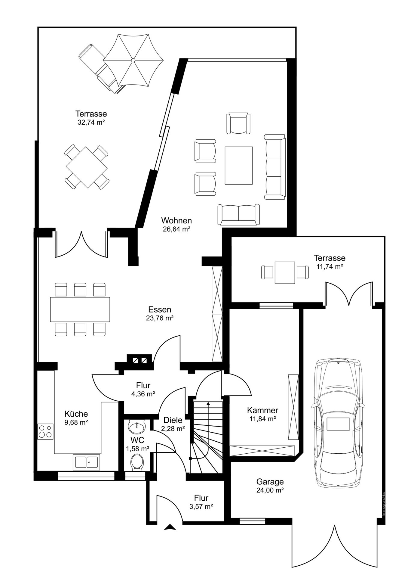 Doppelhaushälfte zum Kauf 1.095.000 € 5 Zimmer 149 m²<br/>Wohnfläche 458 m²<br/>Grundstück Riemerling Ottobrunn 85521