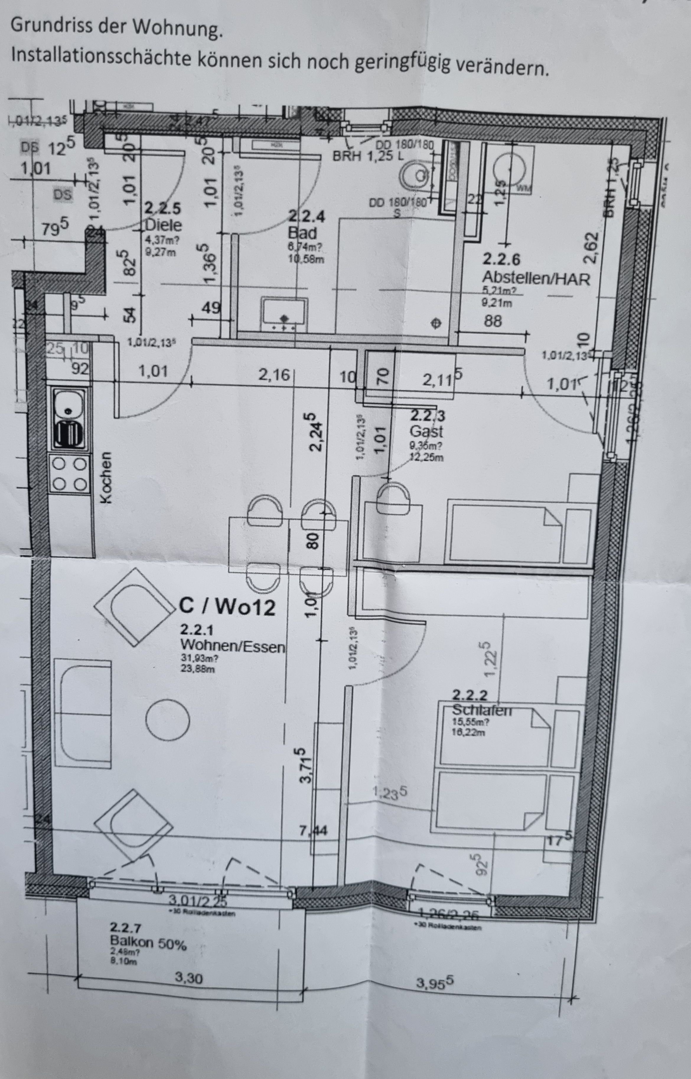 Wohnung zum Kauf provisionsfrei 350.000 € 3 Zimmer 74 m²<br/>Wohnfläche Süd / Wismar Süd Wismar 23970