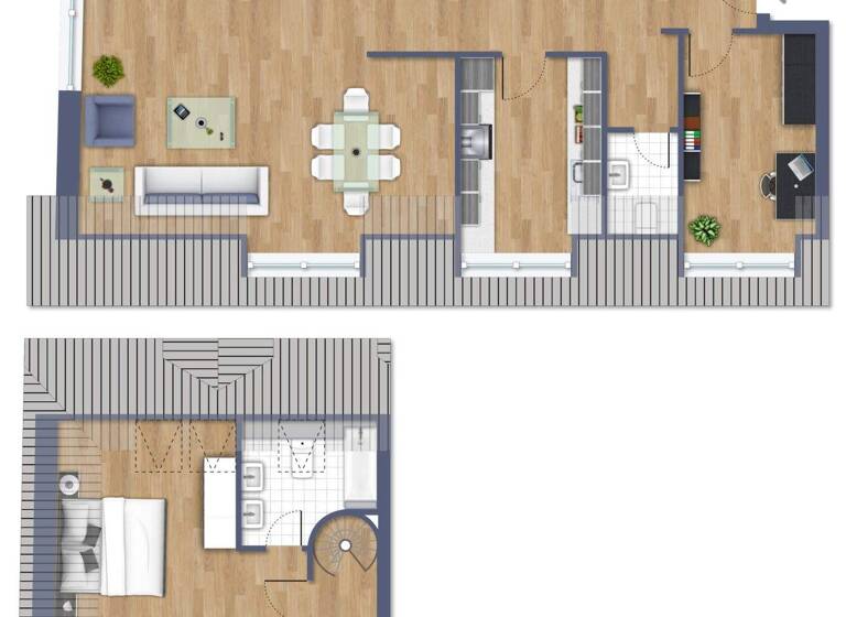 Wohnung zum Kauf provisionsfrei 326.900 € 3 Zimmer 87,3 m² Hauptstraße 53 - 55 Horrem Kerpen 50169