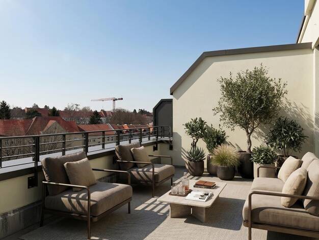 Penthouse zum Kauf - Neubau provisionsfrei 1.760.000 € 4 Zimmer 178,9 m² 5. Geschoss Wiesbadener Straße 56K Wilmersdorf Berlin 14197