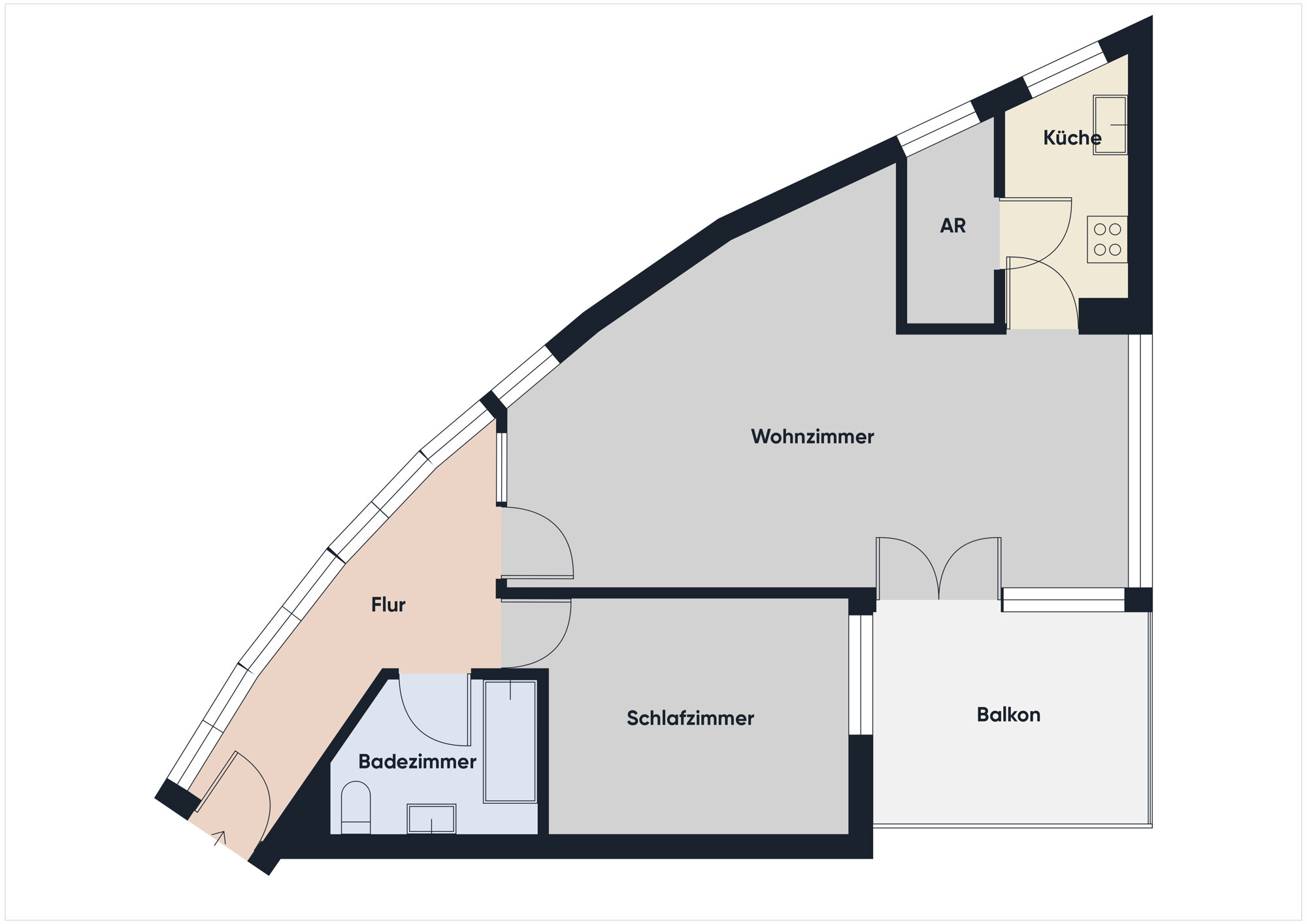 Wohnung zur Miete 1.171 € 2 Zimmer 62,6 m²<br/>Wohnfläche 1.<br/>Geschoss Seestraße 9 Bregenz 6900