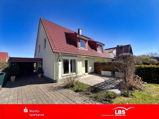 Einfamilienhaus zum Kauf provisionsfrei 349.000 € 3 Zimmer 94 m² 322 m² Grundstück Waren 17192